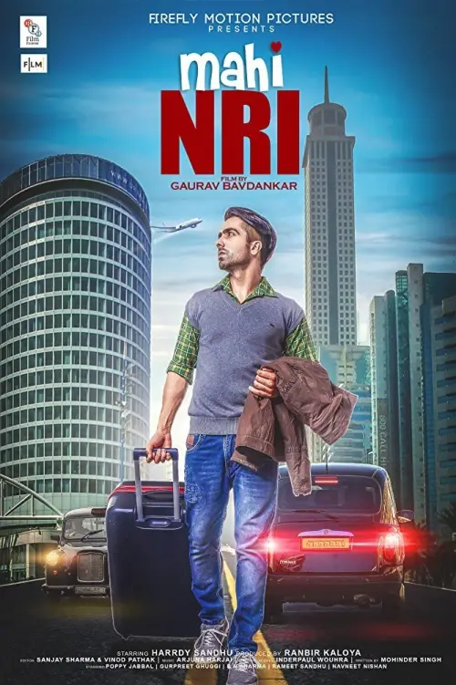 Movie poster "Mahi NRI"
