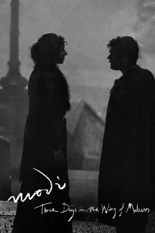 Movie poster "Modì, Three Days on the Wing of Madness"