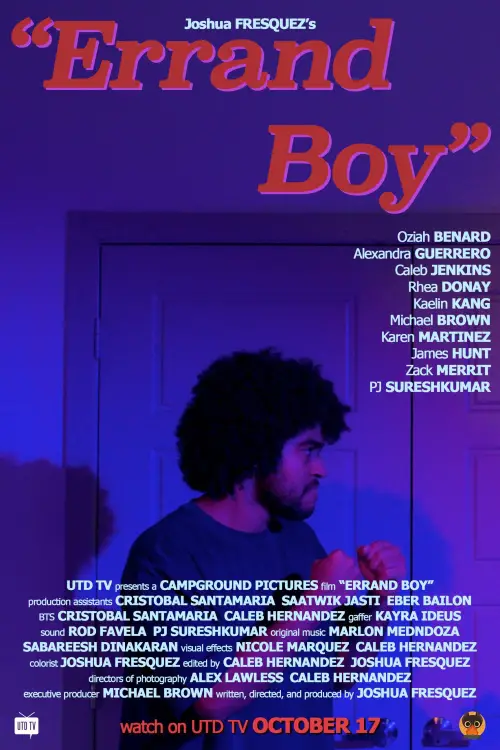 Movie poster "Errand Boy"