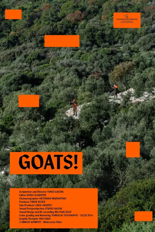 Movie poster "Goats!"