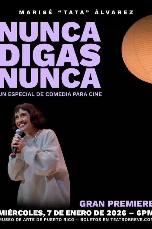 Movie poster "Nunca digas nunca"