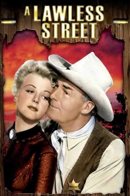 Movie poster "A Lawless Street"