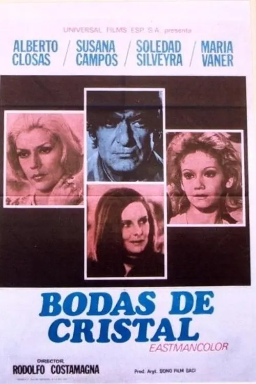 Movie poster "Bodas de cristal"
