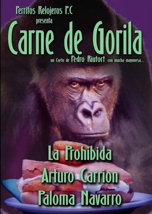 Movie poster "Carne de Gorila"