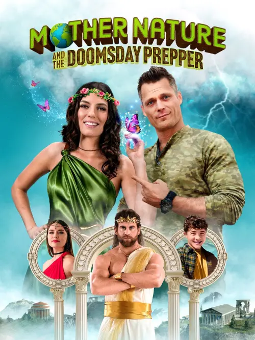 Movie poster "MOTHER NATURE AND THE DOOMSDAY PREPPER"