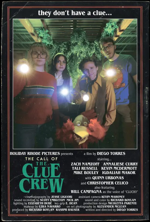 Movie poster "The Call of the Clue Crew"