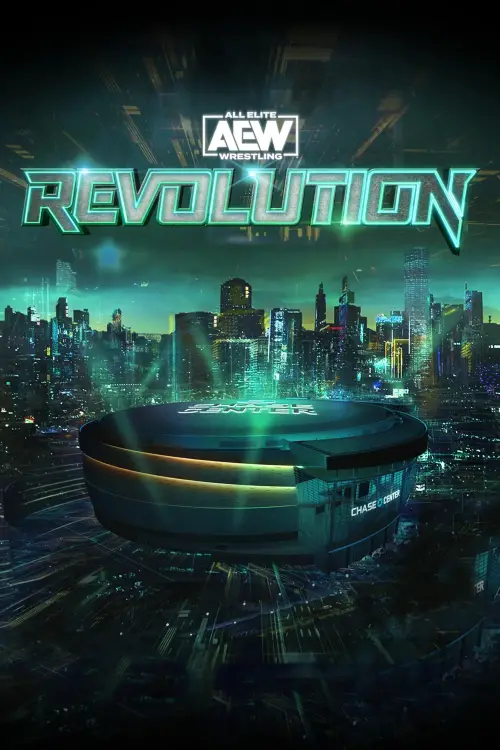 Movie poster "AEW: Revolution"