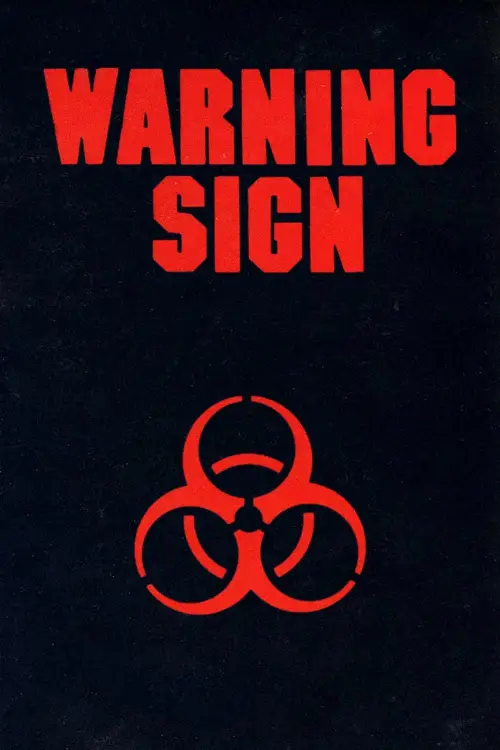 Movie poster "Warning Sign"