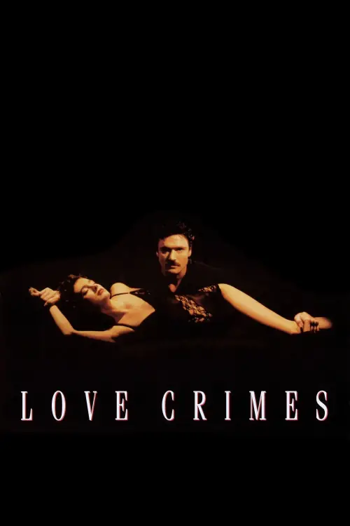 Movie poster "Love Crimes"