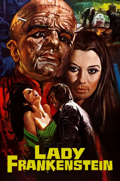 Movie poster "Lady Frankenstein"