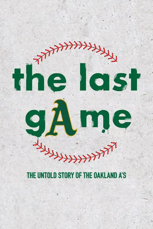 Movie poster "The Last Game"