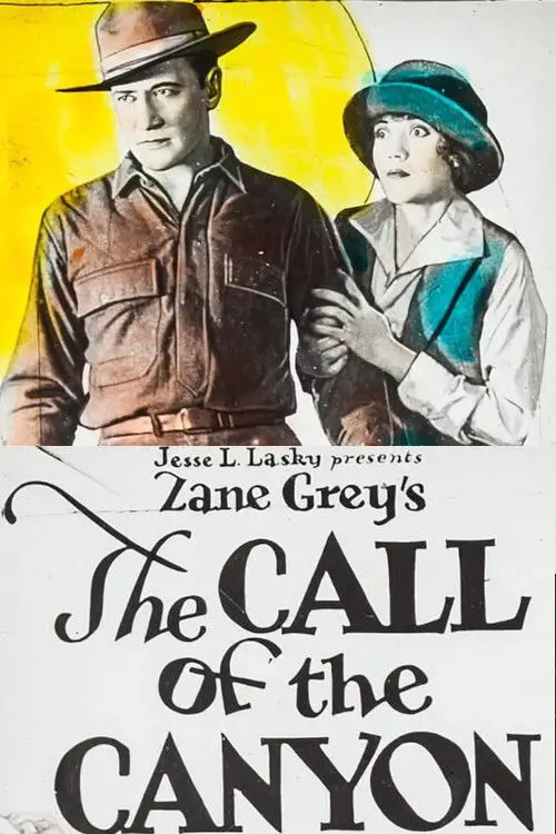 Movie poster "The Call of the Canyon"