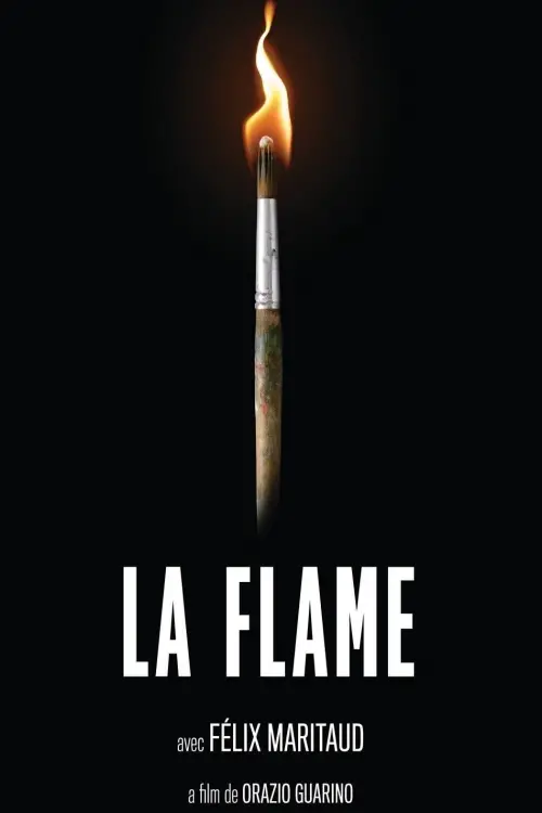 Movie poster "La Flame"