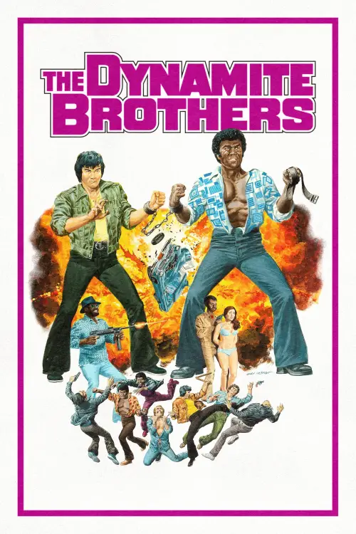 Movie poster "The Dynamite Brothers"