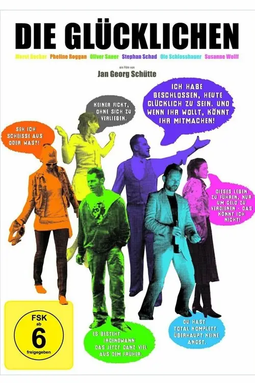 Movie poster "Die Glücklichen"