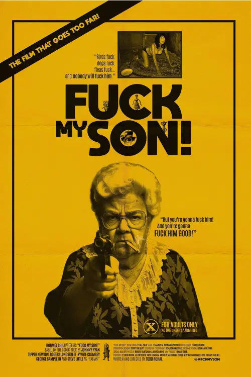 Movie poster "Fuck My Son!"
