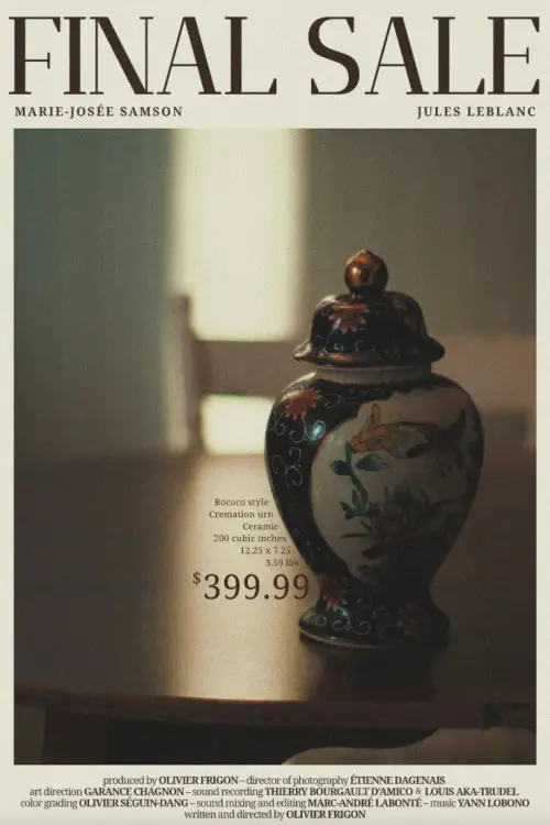 Movie poster "Final Sale"