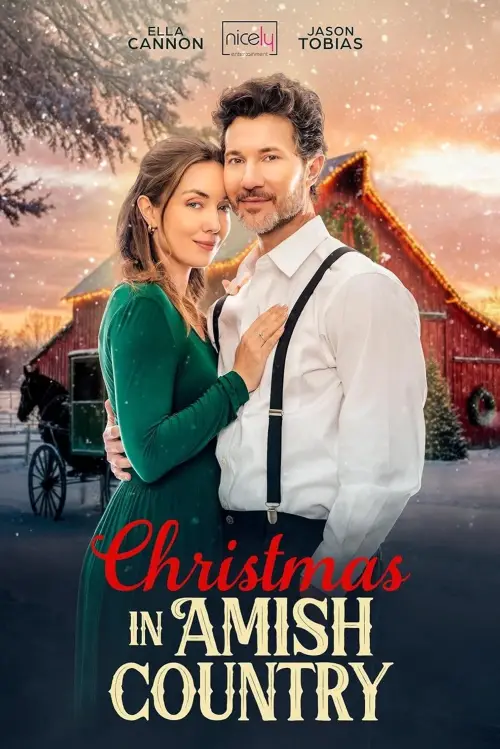 Movie poster "Christmas in Amish Country"