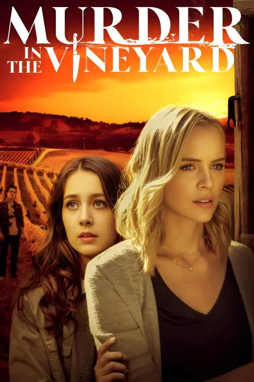 Movie poster "Murder in the Vineyard"