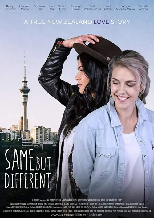 Movie poster "Same But Different: A True New Zealand Love Story"