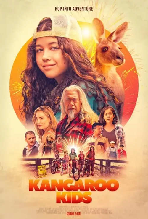 Movie poster "Kangaroo Kids"