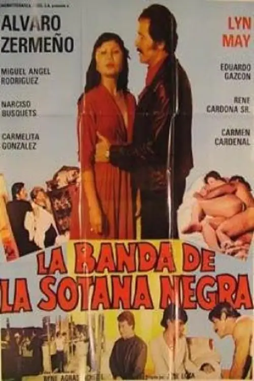 Movie poster "La banda de la sotana negra"