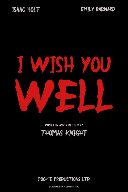 Movie poster "I Wish You Well"