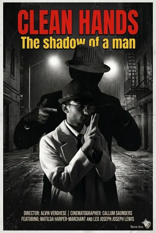 Movie poster "Clean Hands"