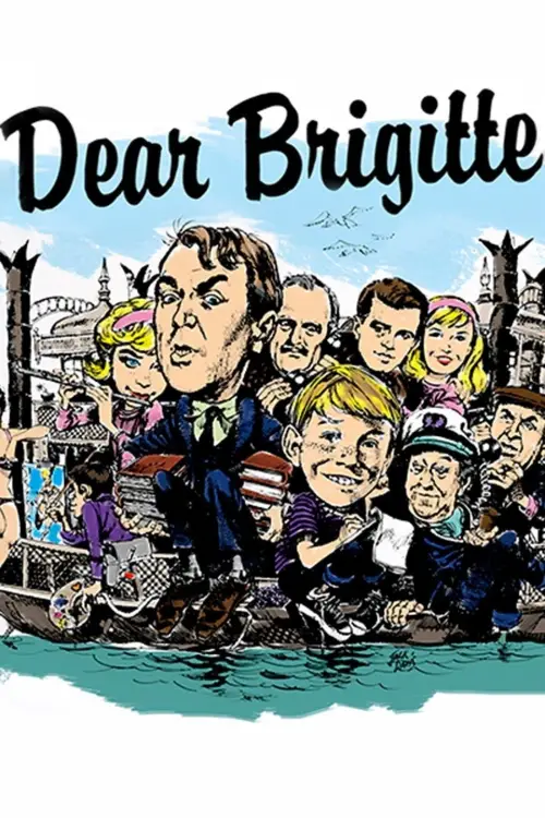 Movie poster "Dear Brigitte"