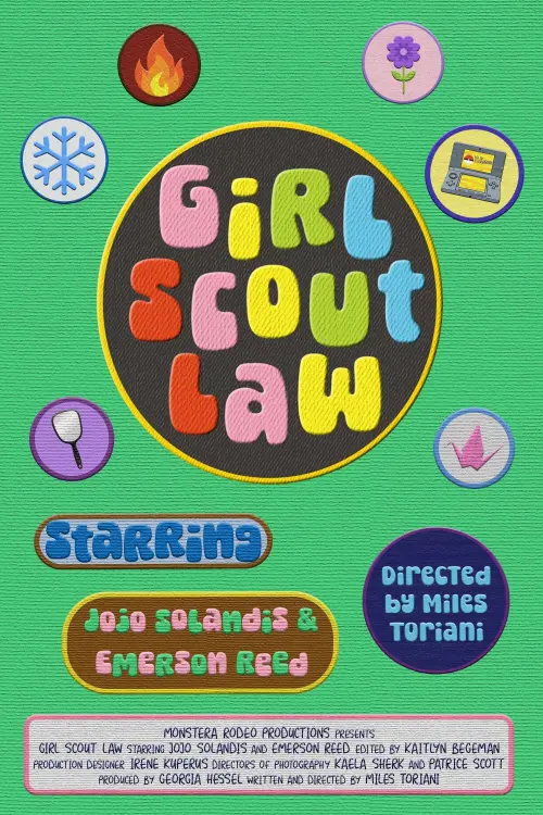 Movie poster "Girl Scout Law"