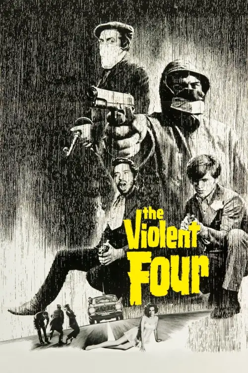 Movie poster "The Violent Four"