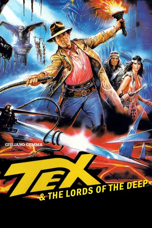 Movie poster "Tex and the Lord of the Deep"