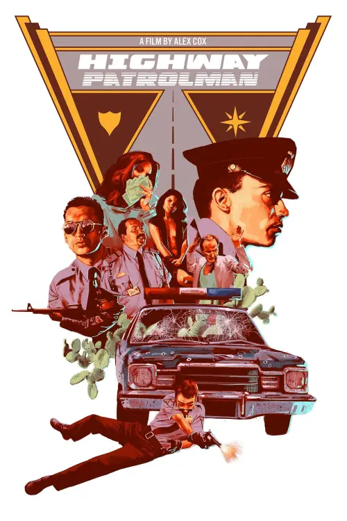Movie poster "Highway Patrolman"