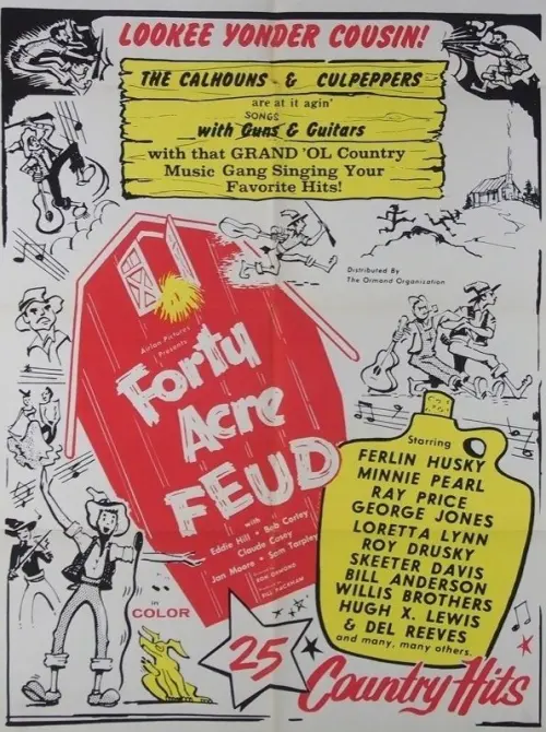 Movie poster "Forty Acre Feud"
