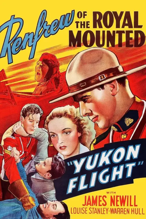 Movie poster "Yukon Flight"
