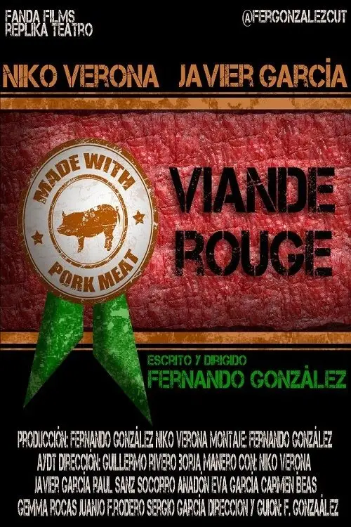 Movie poster "Viande Rouge"