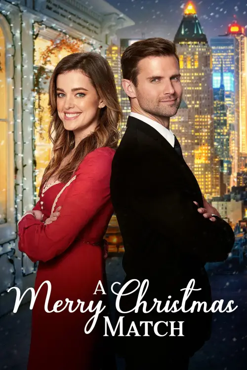 Movie poster "A Merry Christmas Match"