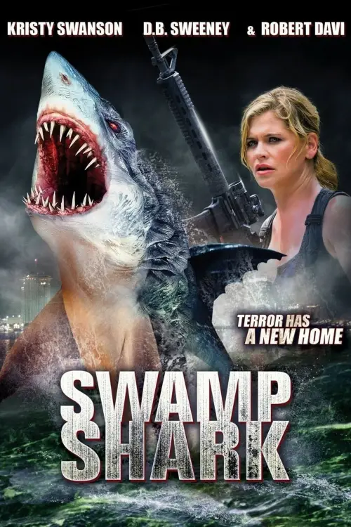 Movie poster "Swamp Shark"