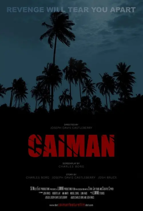 Movie poster "Caiman"