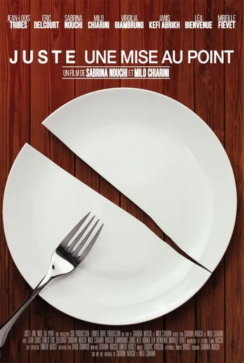 Movie poster "Juste une mise au point"