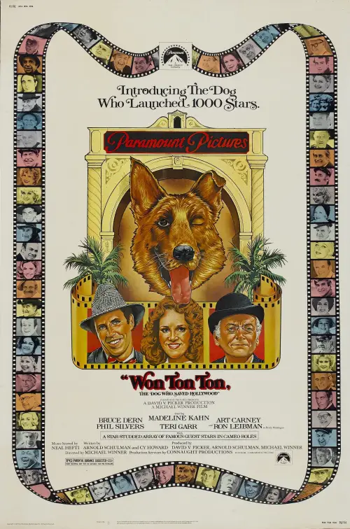 Movie poster "Won Ton Ton: The Dog Who Saved Hollywood"
