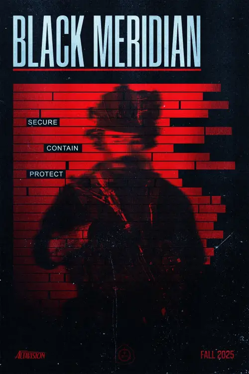 Movie poster "SCP: Black Meridian"