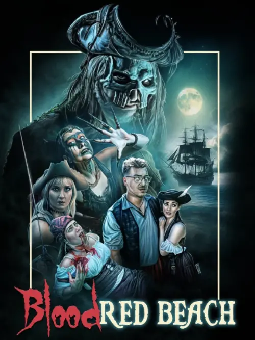 Movie poster "Blood Red Beach"