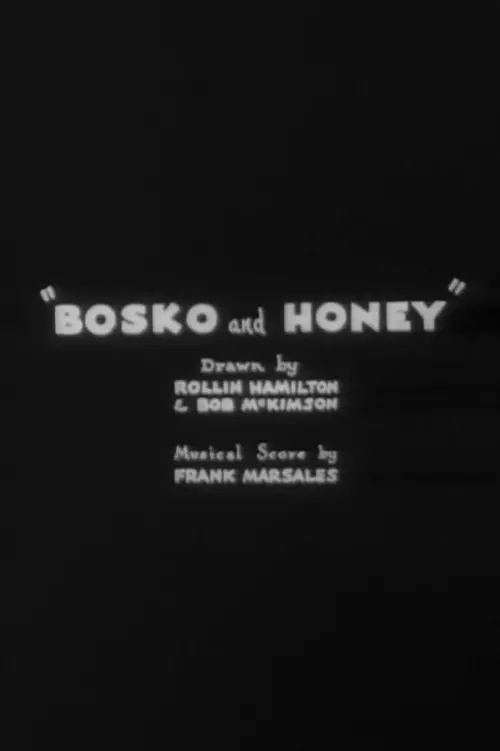 Movie poster "Bosko and Honey"