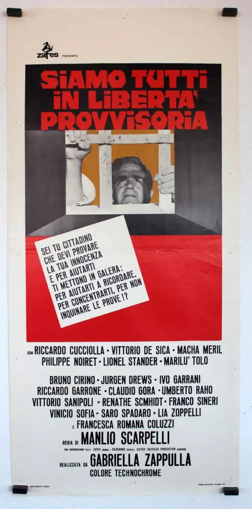 Movie poster "We Are All in Temporary Liberty"