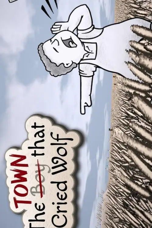 Movie poster "The Town that Cried Wolf"