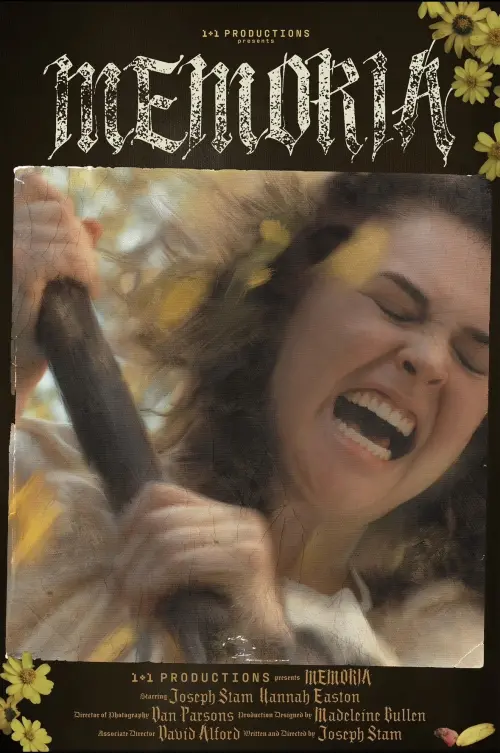 Movie poster "Memoria"