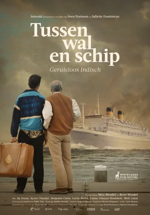 Movie poster "Tussen wal en schip - Geruisloos Indisch"