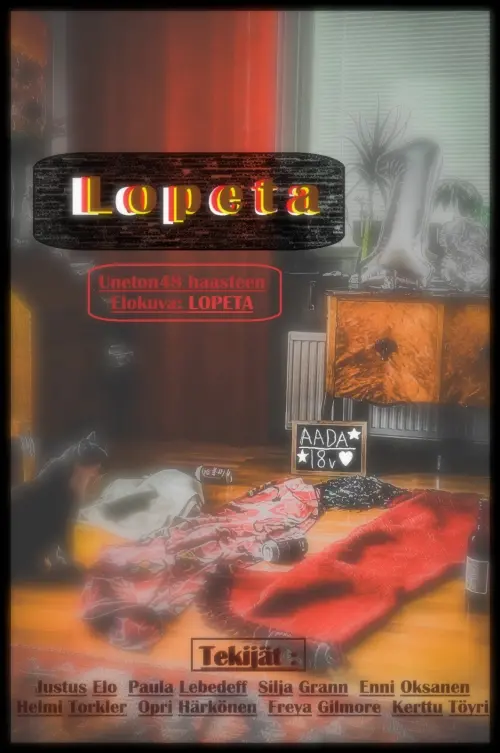 Movie poster "Lopeta"