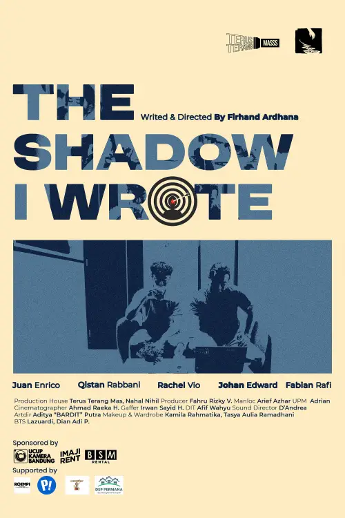 Movie poster "The Shadow I Wrote"